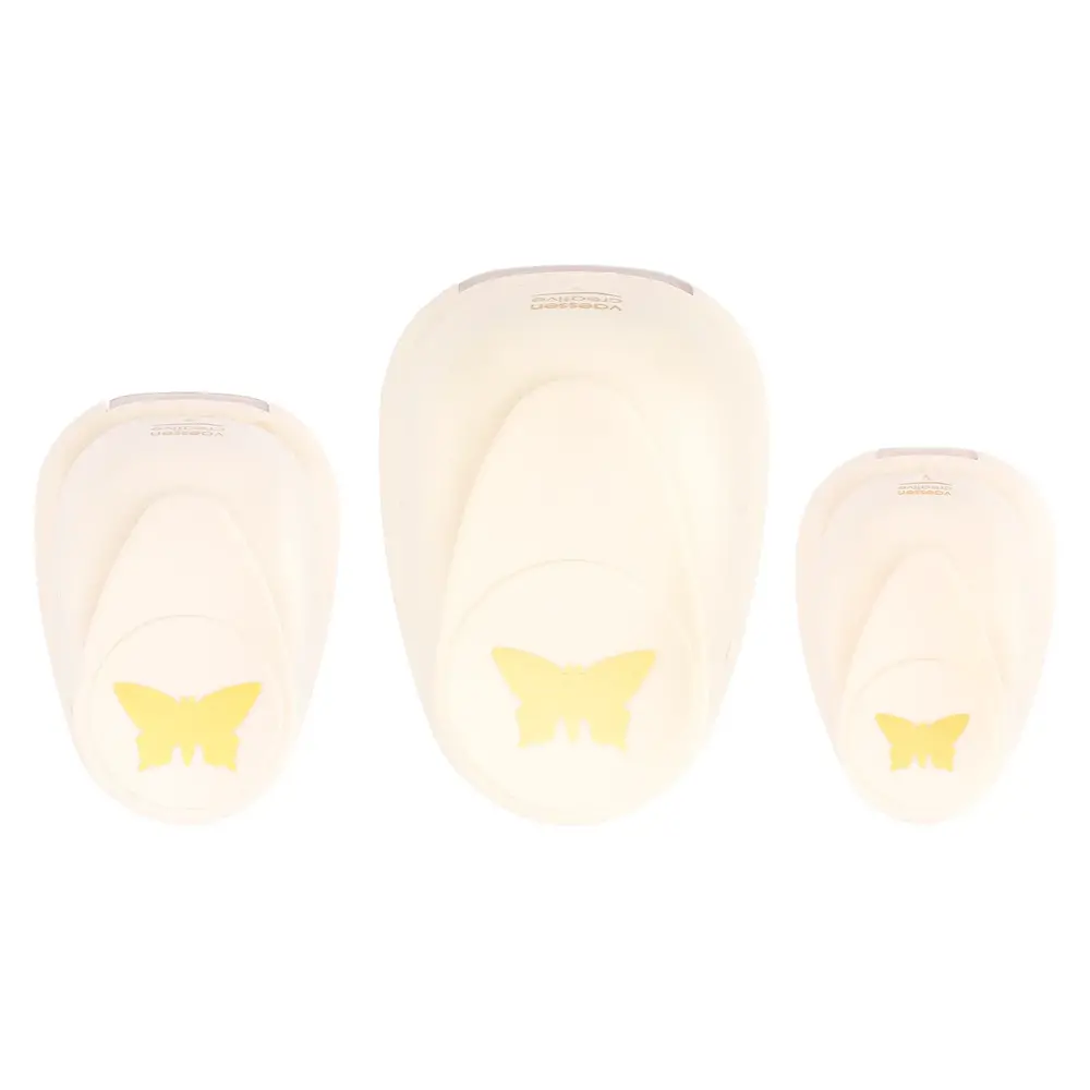 Vaessen Creative Figuurpons Set Vlinders (2137-042)