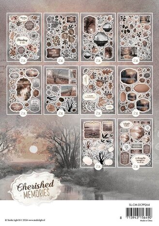 Studio Light Cherished Memories A5 Die-Cut Paper Pad (SL-CM-DCPP264) Studio Light Cherished Memories A5 Die-Cut Paper Pad (SL-CM-DCPP264)