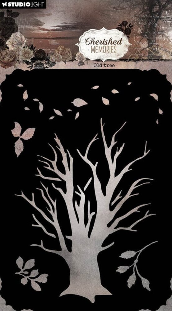 Studio Light Cherished Memories Masking Stencil Old Tree (SL-CM-MASK312) Studio Light Cherished Memories Masking Stencil Old Tree (SL-CM-MASK312)