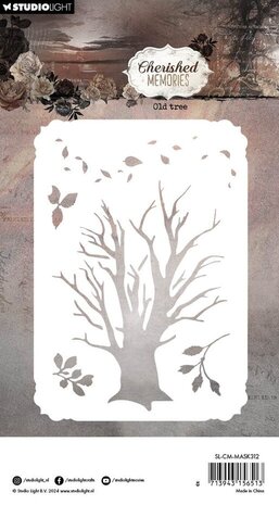 Studio Light Cherished Memories Masking Stencil Old Tree (SL-CM-MASK312) Studio Light Cherished Memories Masking Stencil Old Tree (SL-CM-MASK312)