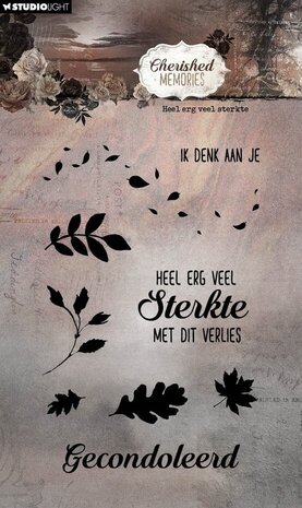 Studio Light Cherished Memories Clear Stamp Heel Erg Veel Sterkte (SL-CM-STAMP769) Studio Light Cherished Memories Clear Stamp Heel Erg Veel Sterkte (SL-CM-STAMP769)