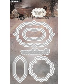 Studio Light Cherished Memories Snijmal Ornamental Labels (SL-CM-CD944)