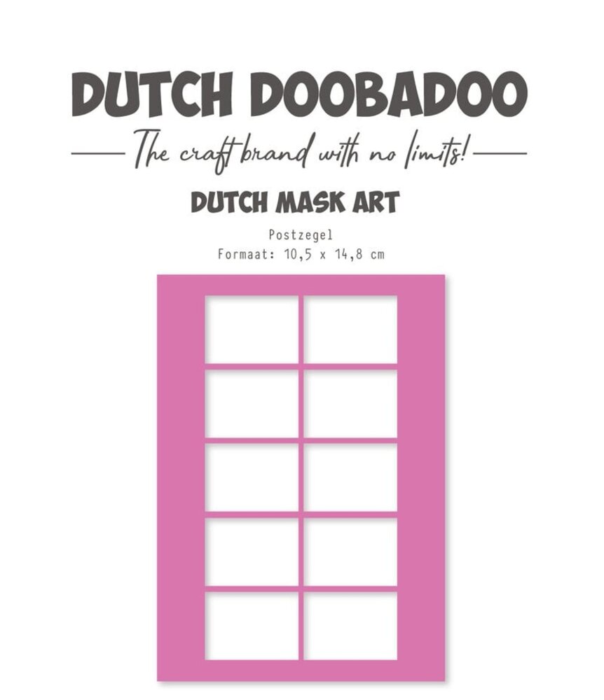 Dutch Doobadoo Dutch Mask Art A6 Postzegel (470.784.349) Dutch Doobadoo Dutch Mask Art A6 Postzegel (470.784.349)