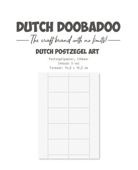 Dutch Doobadoo Dutch Postzegel Art A6 Lickable Paper (472.950.013) Dutch Doobadoo Dutch Postzegel Art A6 Lickable Paper (472.950.013)