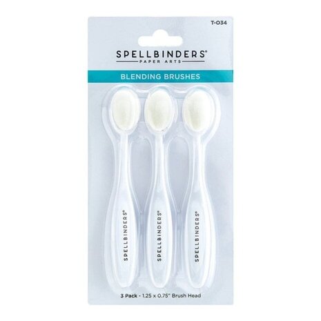 Spellbinders Blending Brushes (3pcs) (T-034) Spellbinders Blending Brushes (3pcs) (T-034)