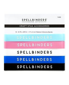 Spellbinders Craft Stax Silicone Bands Medium (T-072) Spellbinders Craft Stax Silicone Bands Medium (T-072)