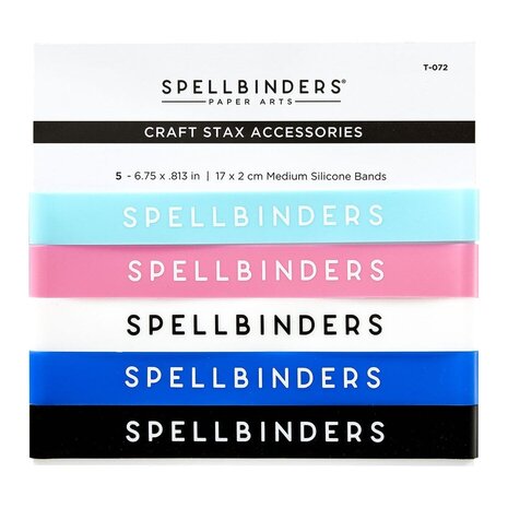 Spellbinders Craft Stax Silicone Bands Medium (T-072) Spellbinders Craft Stax Silicone Bands Medium (T-072)
