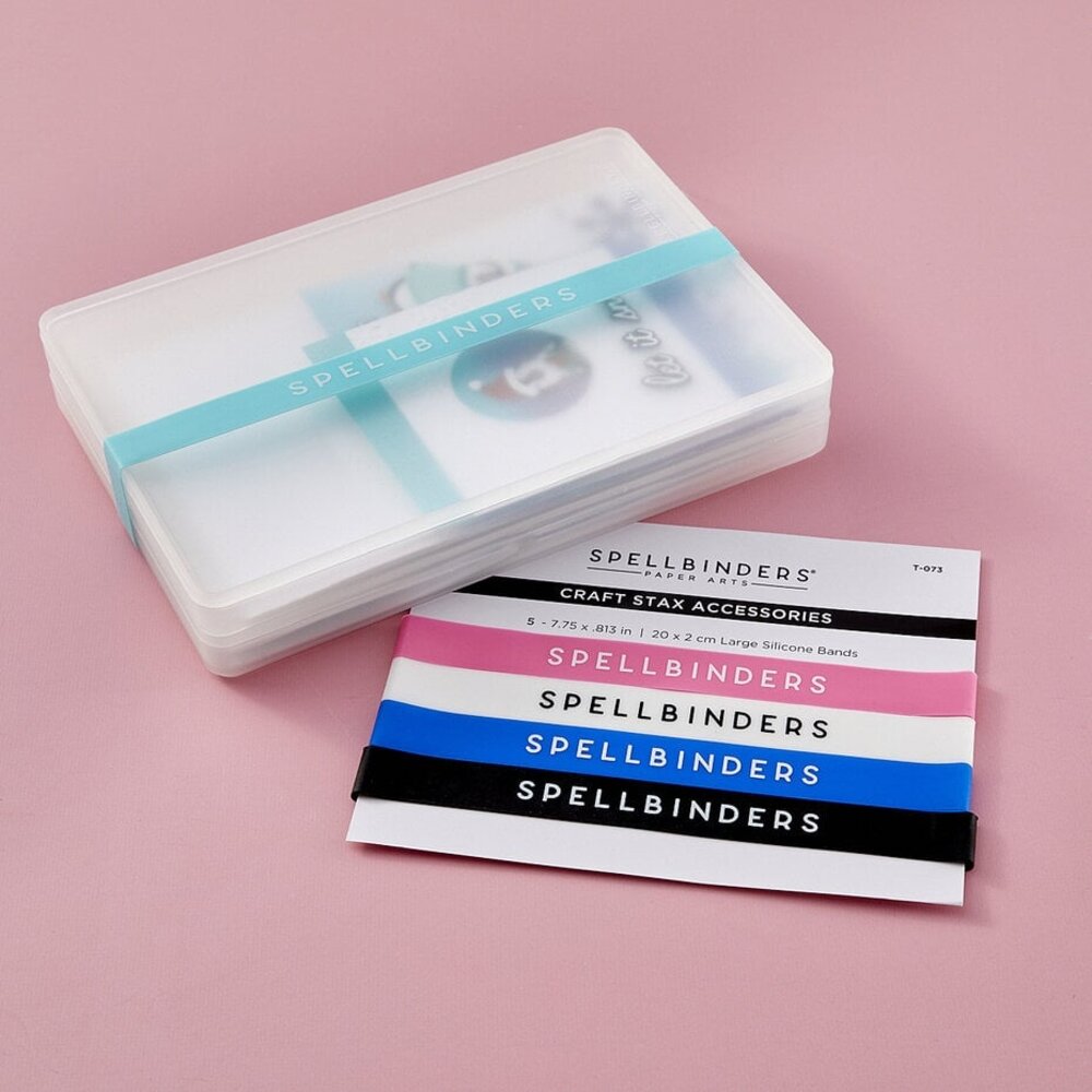 Spellbinders Craft Stax Silicone Bands Large (T-073) Spellbinders Craft Stax Silicone Bands Large (T-073)