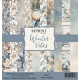 Reprint Winter Vibes 12x12 Inch Paper Pack (CRP081)