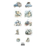 Reprint Winter Vibes 10x20cm Stickers (RS001)