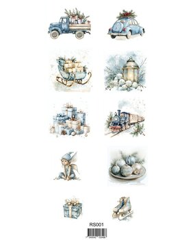 Reprint Winter Vibes 10x20cm Stickers (RS001) Reprint Winter Vibes 10x20cm Stickers (RS001)