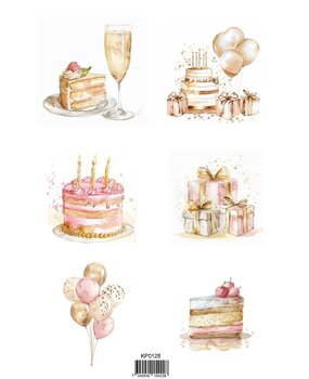 Reprint Birthday A4 Cutouts (KPA4103) Reprint Birthday A4 Cutouts (KPA4103)