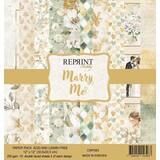 Reprint Marry Me 12x12 Inch Paper Pack (CRP083)
