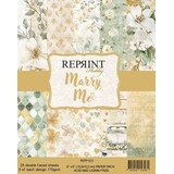 Reprint Marry Me 6x6 Inch Paper Pack (RPP101)