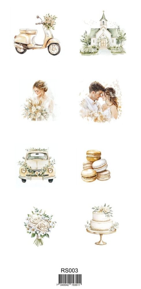 Reprint Marry Me 10x20cm Stickers (RS003) Reprint Marry Me 10x20cm Stickers (RS003)