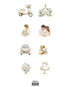 Reprint Marry Me 10x20cm Stickers (RS003) Reprint Marry Me 10x20cm Stickers (RS003)