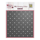 Nellie Snellen 3D Embossing Folder Hugs & Kisses (EF3D0107)