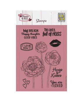 Nellie Snellen Clear Stamps Full Of Hugs (NSCS020) Nellie Snellen Clear Stamps Full Of Hugs (NSCS020)