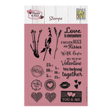 Nellie Snellen Clear Stamps Love Is Everywhere (NSCS021)