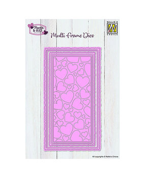 Nellie Snellen Multi Frame Dies Hearts (MFD169)* Nellie Snellen Multi Frame Dies Hearts (MFD169)*