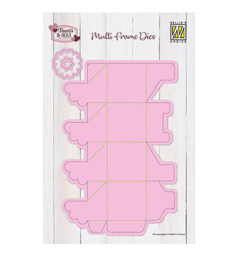 Nellie Snellen Multi Frame Dies Box with Flower (MFD171)