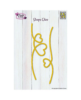 Nellie Snellen Shape Dies Hearts Dotted Line (SD335) Nellie Snellen Shape Dies Hearts Dotted Line (SD335)