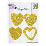 Nellie Snellen Shape Dies Doodle Hearts (SD336)