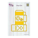 Nellie Snellen Shape Dies Paperbag with Hearts (SD337)*