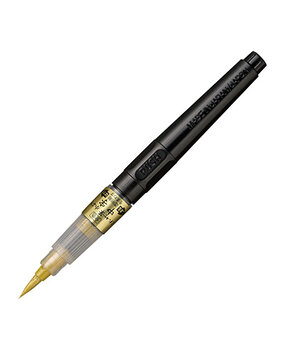 ZIG Bimoji Fude Pen Gold (DGS160-101S)