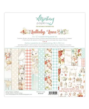 Mintay Lullaby Lane 12x12 Inch Paper Pad (MT-LUL-07) Mintay Lullaby Lane 12x12 Inch Paper Pad (MT-LUL-07)