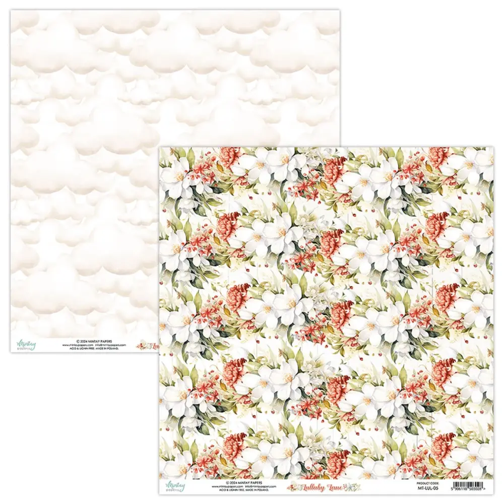 Mintay Lullaby Lane 12x12 Inch Paper Pad (MT-LUL-07) Mintay Lullaby Lane 12x12 Inch Paper Pad (MT-LUL-07)