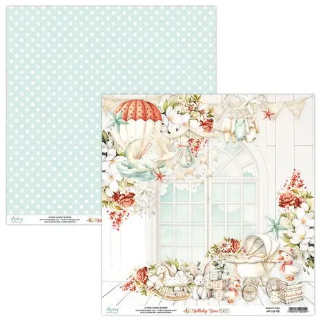 Mintay Lullaby Lane 6x6 Inch Paper Pad (MT-LUL-08) Mintay Lullaby Lane 6x6 Inch Paper Pad (MT-LUL-08)