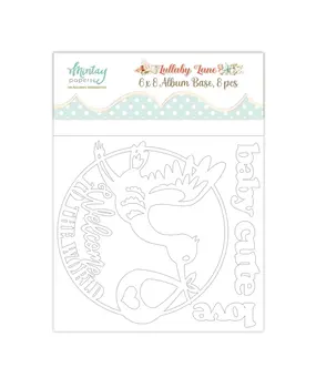 Mintay Lullaby Lane 6x8 Inch Chipboard Album (MT-LUL-10) Mintay Lullaby Lane 6x8 Inch Chipboard Album (MT-LUL-10)