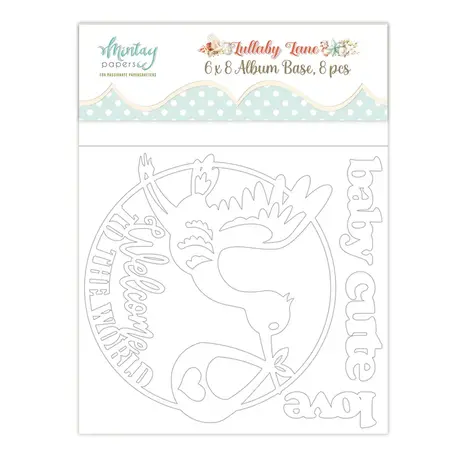 Mintay Lullaby Lane 6x8 Inch Chipboard Album (MT-LUL-10) Mintay Lullaby Lane 6x8 Inch Chipboard Album (MT-LUL-10)