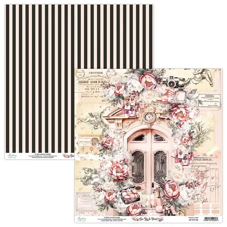 Mintay See You In Paris 12x12 Inch Paper Pad (MT-SYP-07)