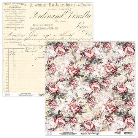 Mintay See You In Paris 12x12 Inch Paper Pad (MT-SYP-07)