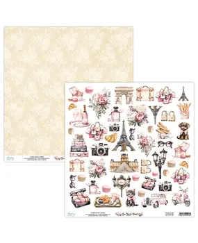 Mintay See You In Paris 12x12 Inch Paper Elements (MT-SYP-09) Mintay See You In Paris 12x12 Inch Paper Elements (MT-SYP-09)