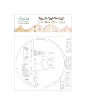 Mintay See You In Paris 6x8 Inch Chipboard Album (MT-SYP-10)