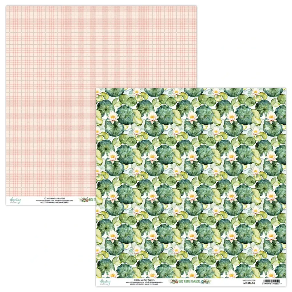 Mintay By The Lake 6x6 Inch Paper Pad (MT-BTL-08)