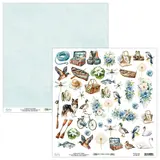 Mintay By The Lake 12x12 Inch Paper Elements (MT-BTL-09)