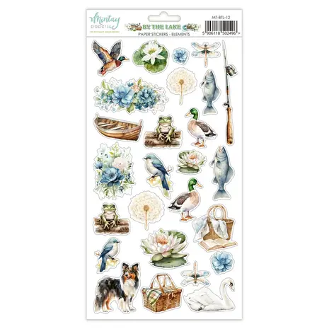 Mintay By The Lake 6x12 Inch Paper Stickers Elements (MT-BTL-12)