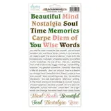 Mintay Academia 6x12 Inch Paper Stickers Words (MT-ACA-13)