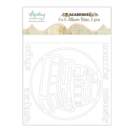 Mintay Academia 6x8 Inch Chipboard Album (MT-ACA-10) Mintay Academia 6x8 Inch Chipboard Album (MT-ACA-10)