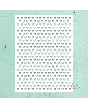 Mintay Kreativa Stencil 6x8 Inch Heart to Heart (MTK-STEN-43) Mintay Kreativa Stencil 6x8 Inch Heart to Heart (MTK-STEN-43)
