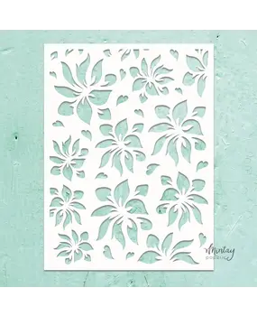 Mintay Kreativa Stencil 6x8 Inch Hibiscus (MTK-STEN-46) Mintay Kreativa Stencil 6x8 Inch Hibiscus (MTK-STEN-46)