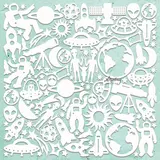 Mintay Chippies 12x12 Inch Cosmos (MT-CHIP2-D89)