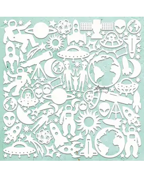 Mintay Chippies 12x12 Inch Cosmos (MT-CHIP2-D89)