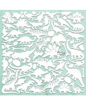 Mintay Chippies 12x12 Inch Dino (MT-CHIP2-D90) Mintay Chippies 12x12 Inch Dino (MT-CHIP2-D90)