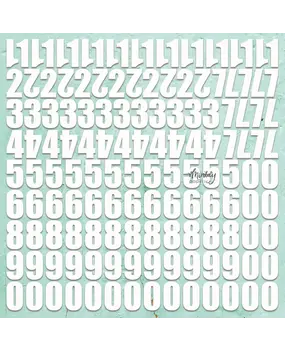 Mintay Chippies 12x12 Inch Numbers 2 (MT-CHIP2-D93)