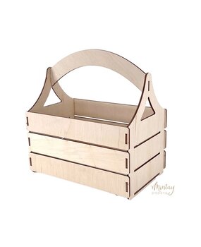 Mintay Woodies 12x12 Inch Basket (MT-WD3-01) Mintay Woodies 12x12 Inch Basket (MT-WD3-01)